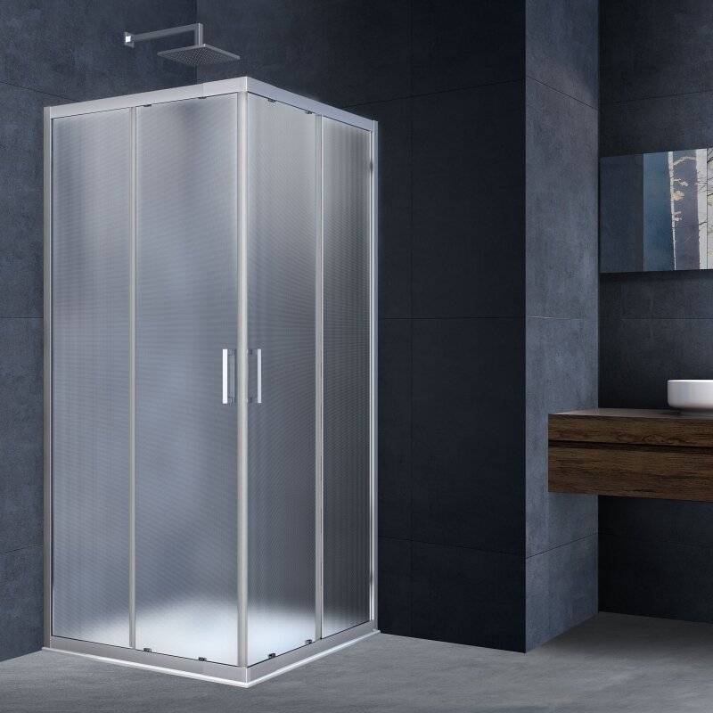 Душевой уголок Vincea Rapid VSS-3R90/10MT 90-100х90-100 см, хром