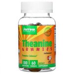 Jarrow Formula Jarrow Formulas Theanine Gummies (жевательные конфеты с теанином) без сахара яблочный вкус 100 мг 60 таблеток - изображение