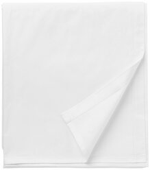 Икея / IKEA DVALA, двала, Простыня односпальная, белый, 150x260 см