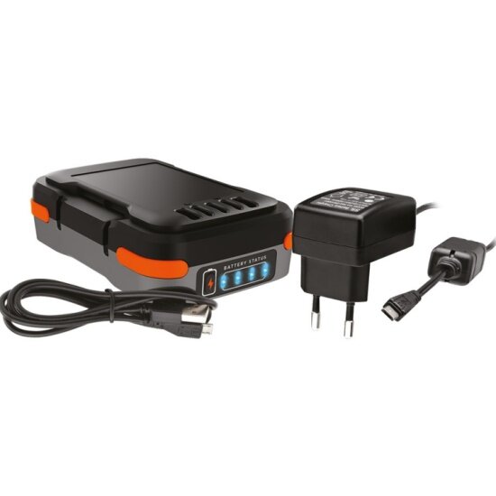 Аккумуляторная батарея + ЗУ BLACK+DECKER BDCB12B GoPak, 12В, 1.5Ач, Li-Ion