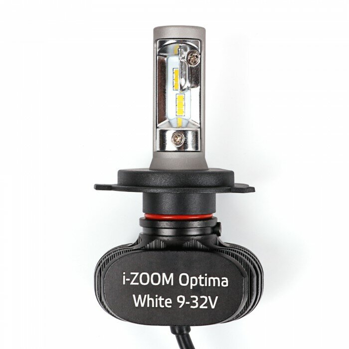 Светодиодные лампы Optima LED i-ZOOM H4 White 5100K 9-32V (2 лампы)