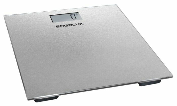 Напольные весы Ergolux ELX-SB02-C03 серые металлик