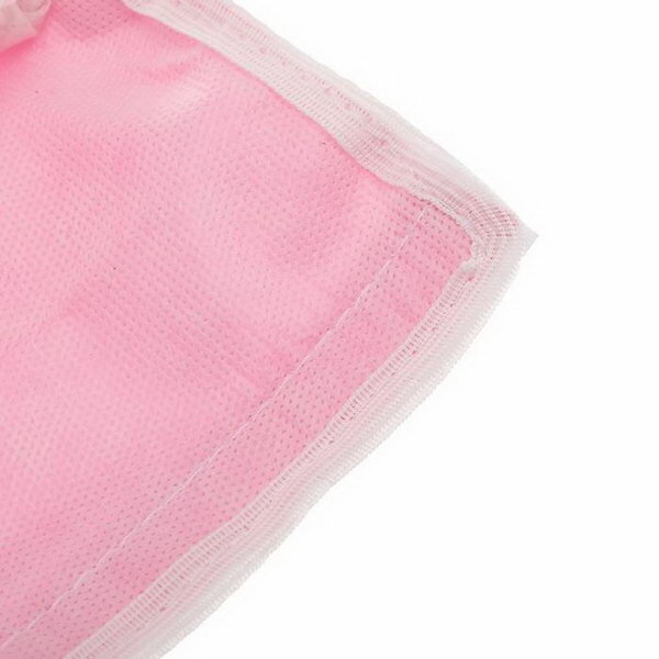 Подушка - накладка детская на ремень безопасности розовая 29х11х9