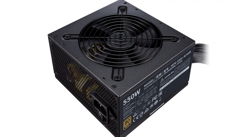 Блок питания Cooler Master MWE Bronze 550W V2 (MPE-5501-ACAAB-EU)