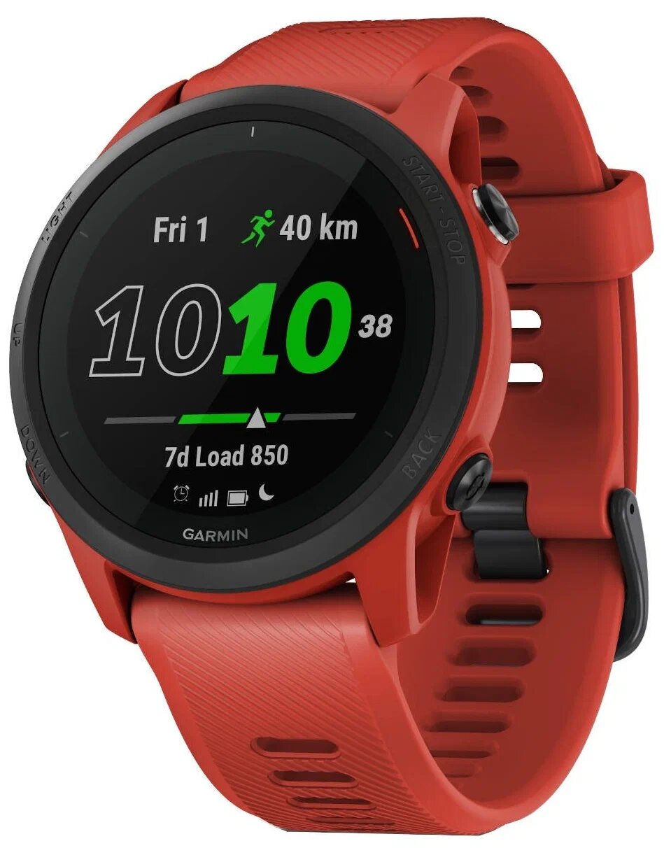 Умные часы Garmin Forerunner 745 NFC, magma red 010-02445-12