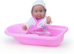 Кукла Petitcollin My first baby in bath (Петитколлин Малыш в ванной) - изображение