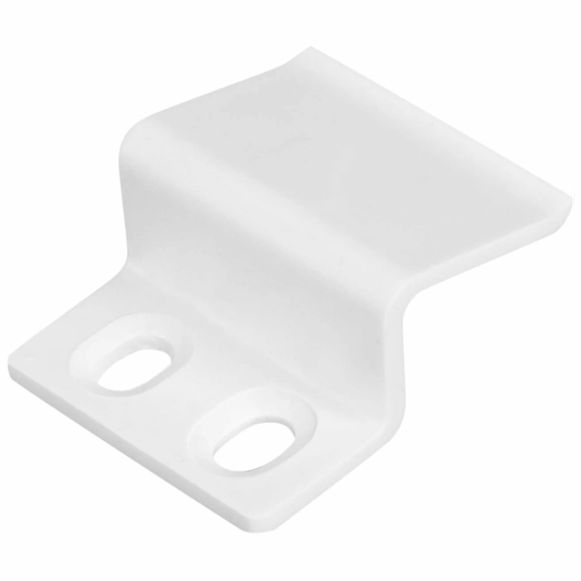 фото Комплект креплений для антимоскитной сетки 3.4x2.7 см ПВХ цвет белый, 4 шт.