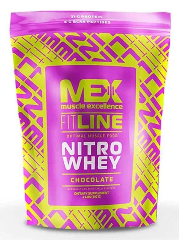 MEX Nutrition Nitro Whey (910 гр) - Шоколад