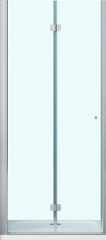 Душевая дверь BelBagno Albano 100 ALBANO-BS-12-100-C-Cr профиль Хром стекло прозрачное