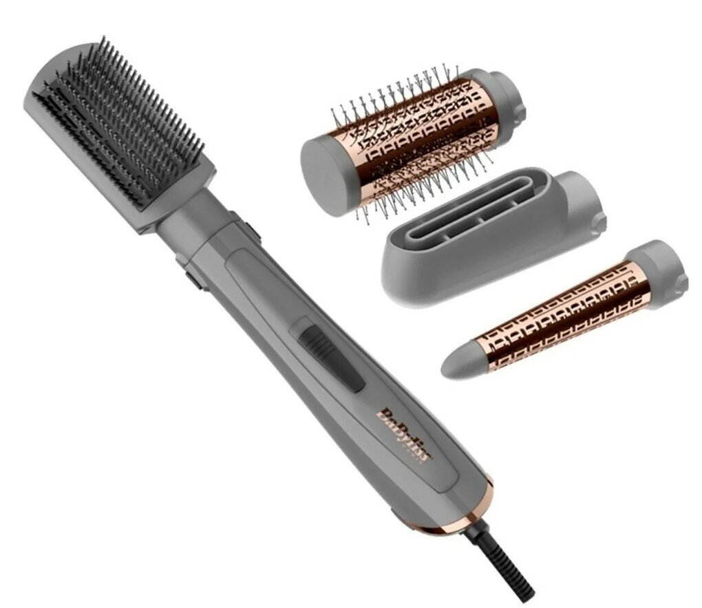 Фен-щетка BaByliss AS136E, grey