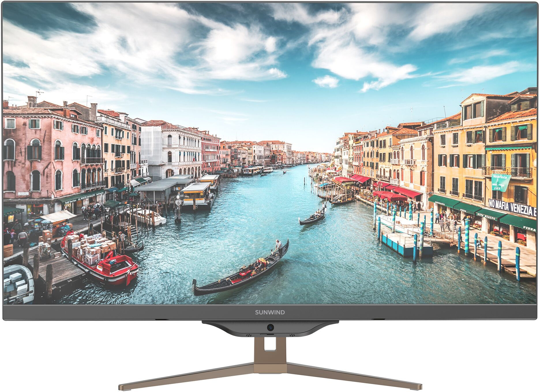 Моноблок SunWind Ultra AiO 27i 27" Full HD i7 10610U (1.8) 16Gb SSD512Gb UHDG Windows 11 Professional WiFi BT 90W клавиату