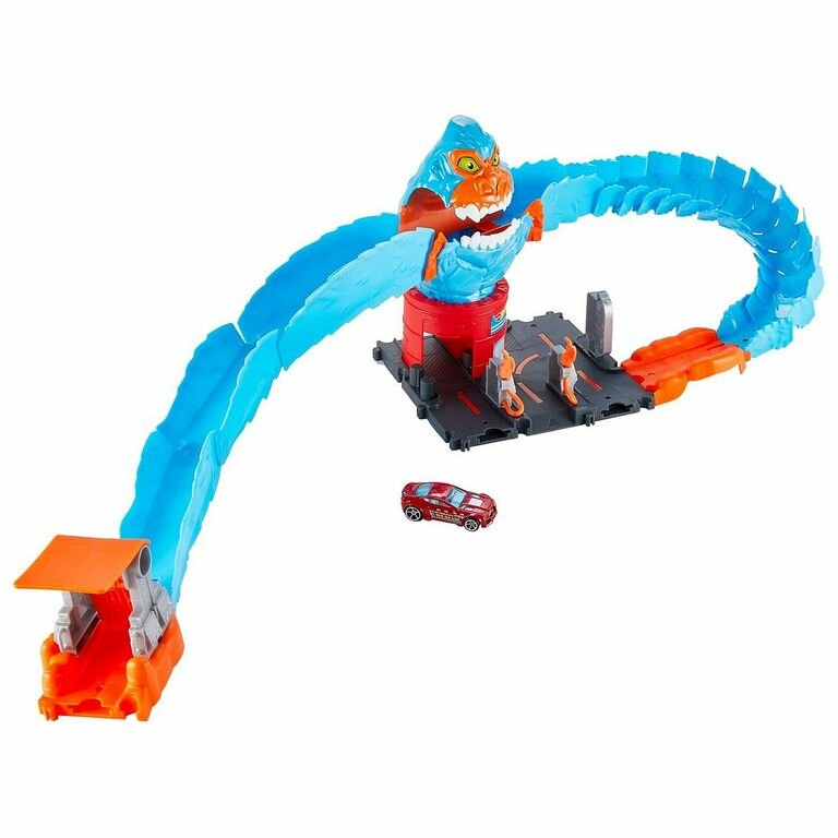 Hot Wheels Сити Автозаправка в лапах гориллы, HDR30