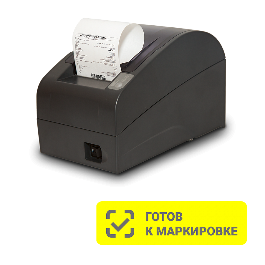 ККТ АТОЛ 20Ф. Темно-серый. Без ФН. USB. RS-232. 5.0