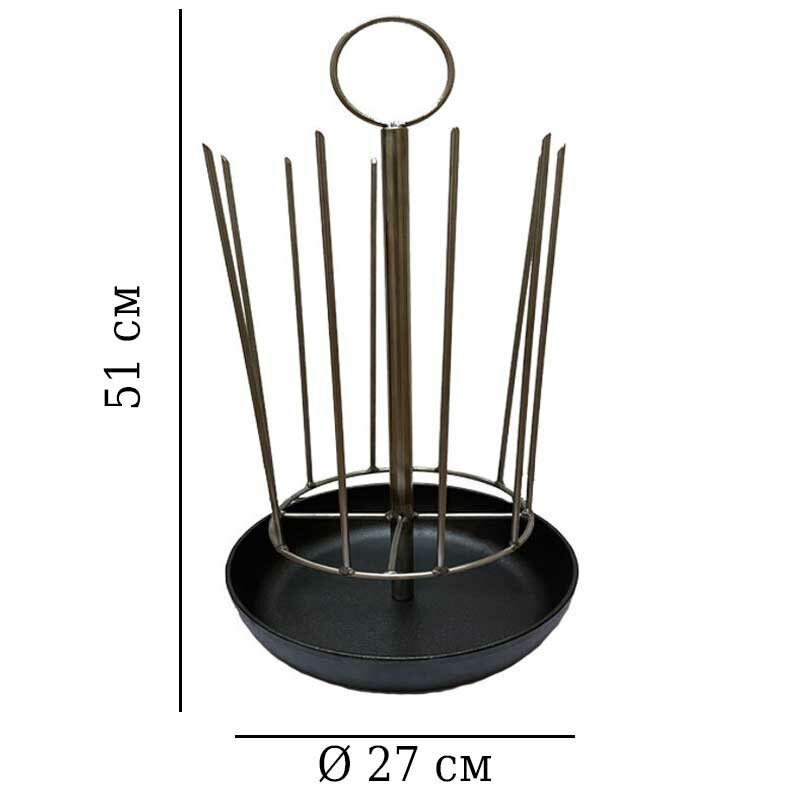 Шашлычница для Тандыра D-27 - фотография № 1
