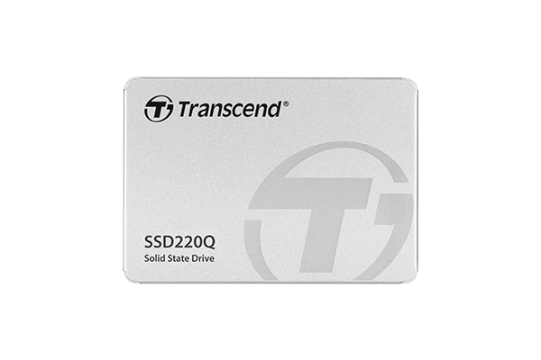 Твердотельный диск 1TB Transcend, SSD220Q, QLC, SATA III R/W - 550/500 MB/s