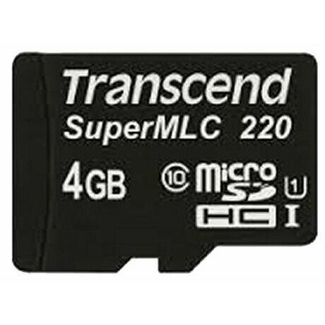 Карта памяти 4Gb MicroSD Transcend Industrial OEM (TS4GUSD220I)