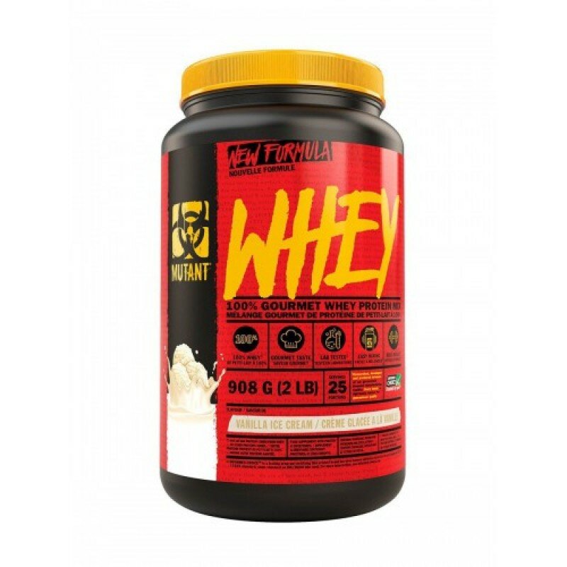 Mutant Протеин Mutant Whey (банка 908 г) ванильное мороженное