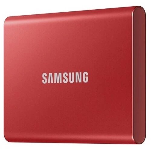 Внешний жесткий диск 2Tb SSD Samsung T7 External RED (MU-PC2T0R/WW)