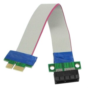 Райзер карта - Удлинитель PCI-E 1x на гибком шлейфе 15см