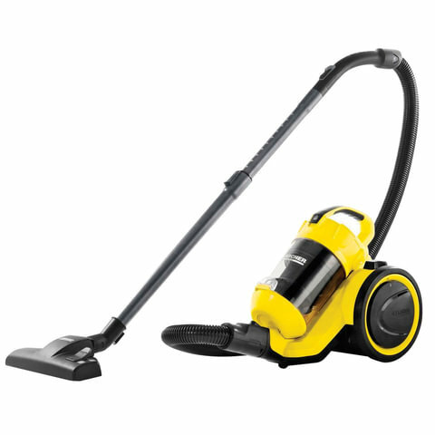 Пылесос KARCHER (керхер) VC3 с контейнером "циклон", потребляемая мощность 700 Вт, желтый, 1.198-125.0