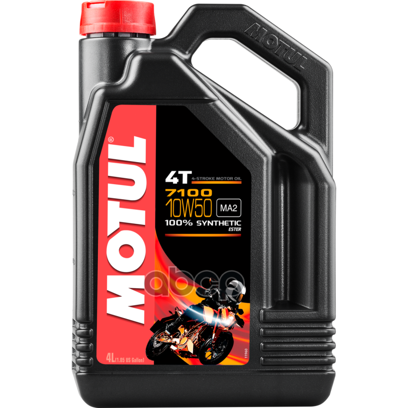 Моторное Масло 7100 4T 10W-50 4Л 104098 MOTUL арт. 104098