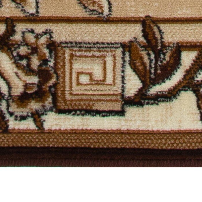 Ковер Люберецкие ковры "Мокко", прямоугольный, 80х150 см, полипропилен 100%, джут - фотография № 3