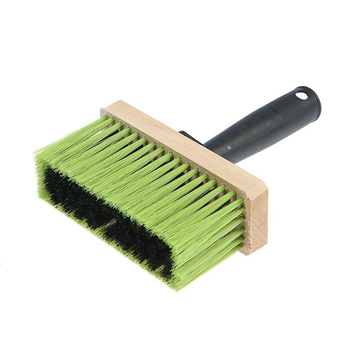 фото Кисть-макловица ЛОМ, 140х50х16 мм, 82 пучка, искусственная щетина, пластиковая рукоятка, бук./В упаковке шт: 1