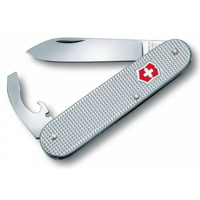 Victorinox швейцарский перочинный нож Alox Bantam 84мм 5 функций серебристый (0.2300.26)