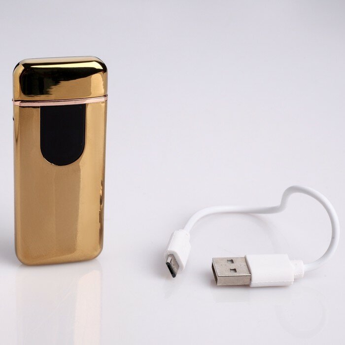 Зажигалка электронная "Глинде", USB, дуговая, 8.5 х 2.5 см - фотография № 3
