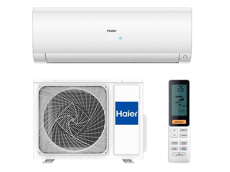 Сплит-система/ Кондиционер настенный / Кондиционер Haier FLEXIS Super Match DC Inverter AS25S2SF1FA-W