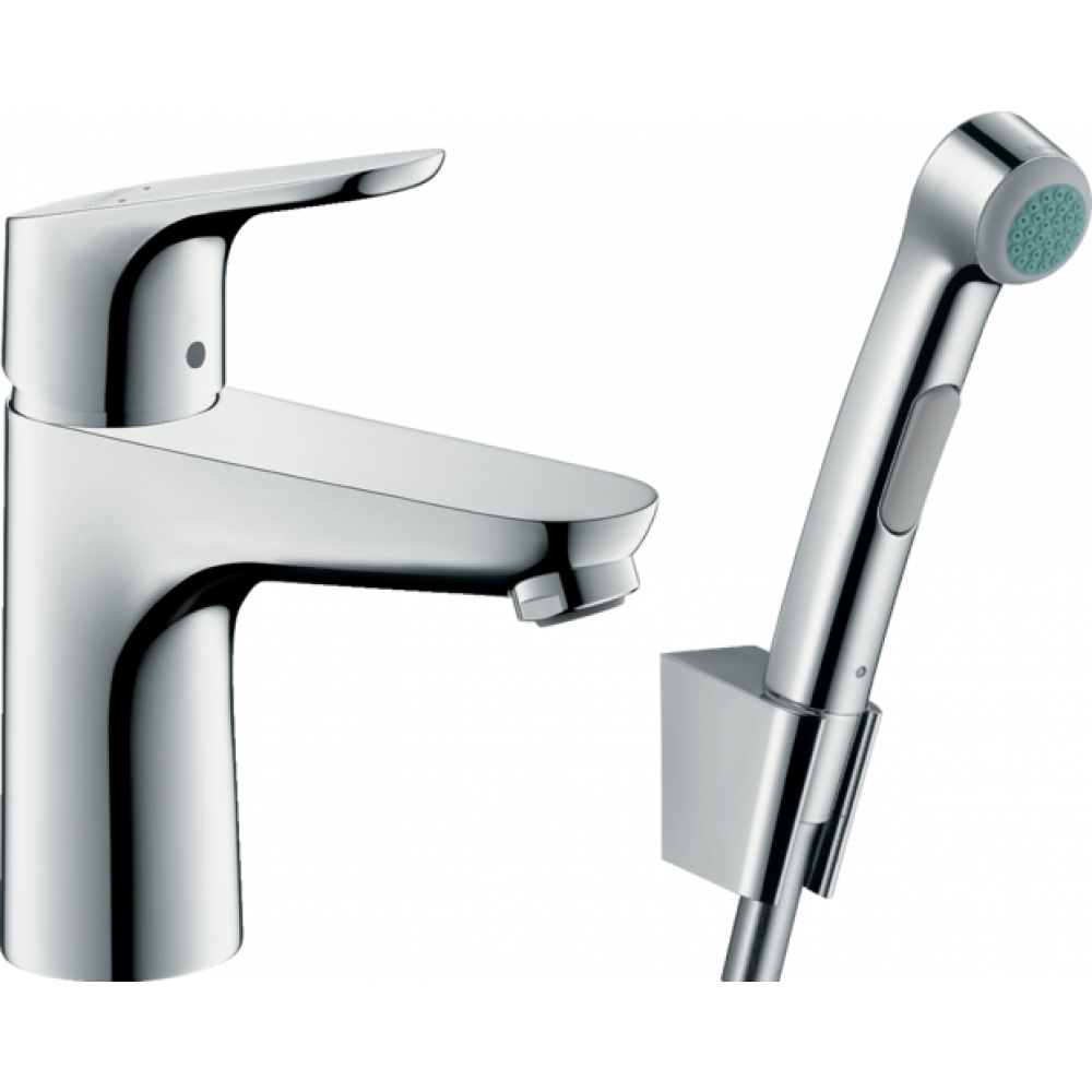 Смеситель Hansgrohe Focus 31927000 для раковины, с гигиеническим душем