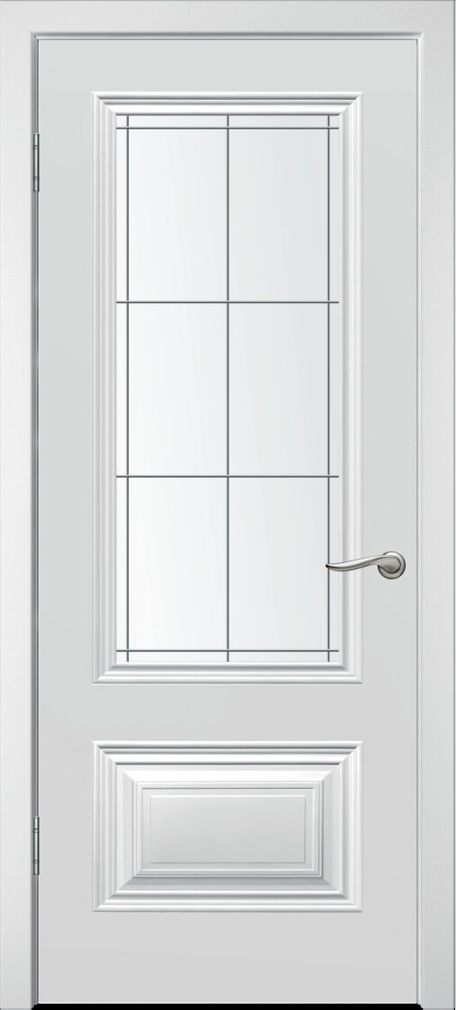 фото Межкомнатная дверь Wanmark Симпл 2 ПО эмаль белая