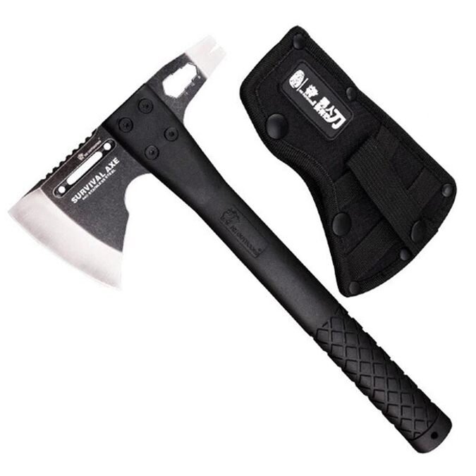 Топорик туристический XiaoMi Handao Marauder Axe Tactical FT-05, Чёрный - фотография № 2