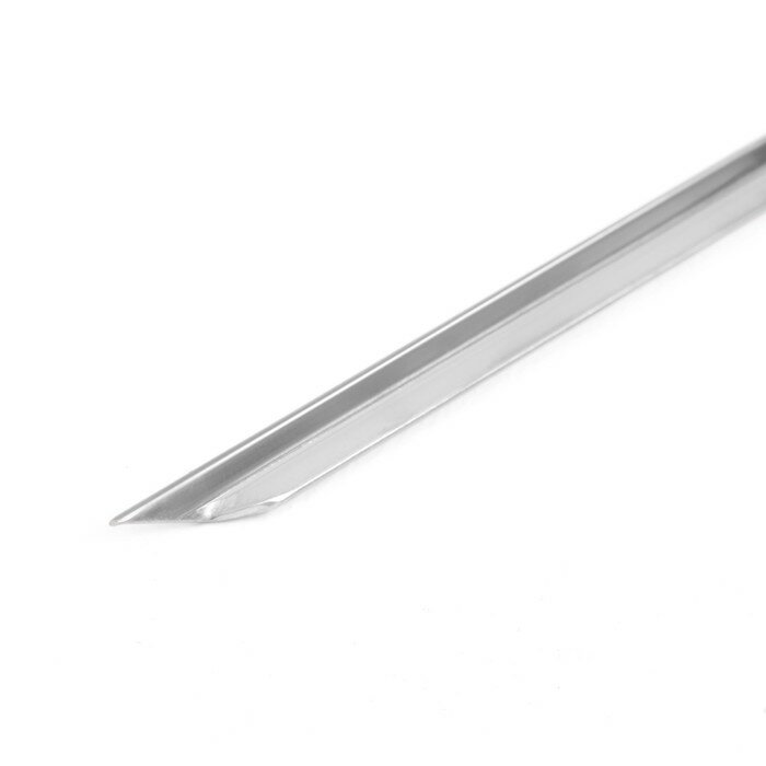 --- Шампур уголок, с деревянной ручкой "Эко" рабочая часть - 35 см, 58 х 1.2 см, сталь - 2 мм, - фотография № 4