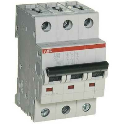   ABB S203 3P (C) 6kA 25  2CDS253001R0254