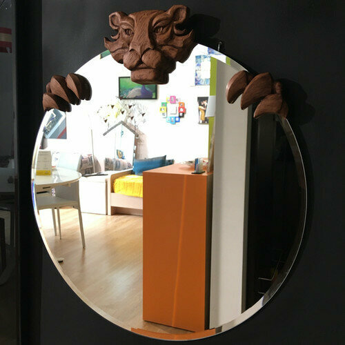 фото Зеркало в детскую "Хищник" Nikandrov.DESIGN