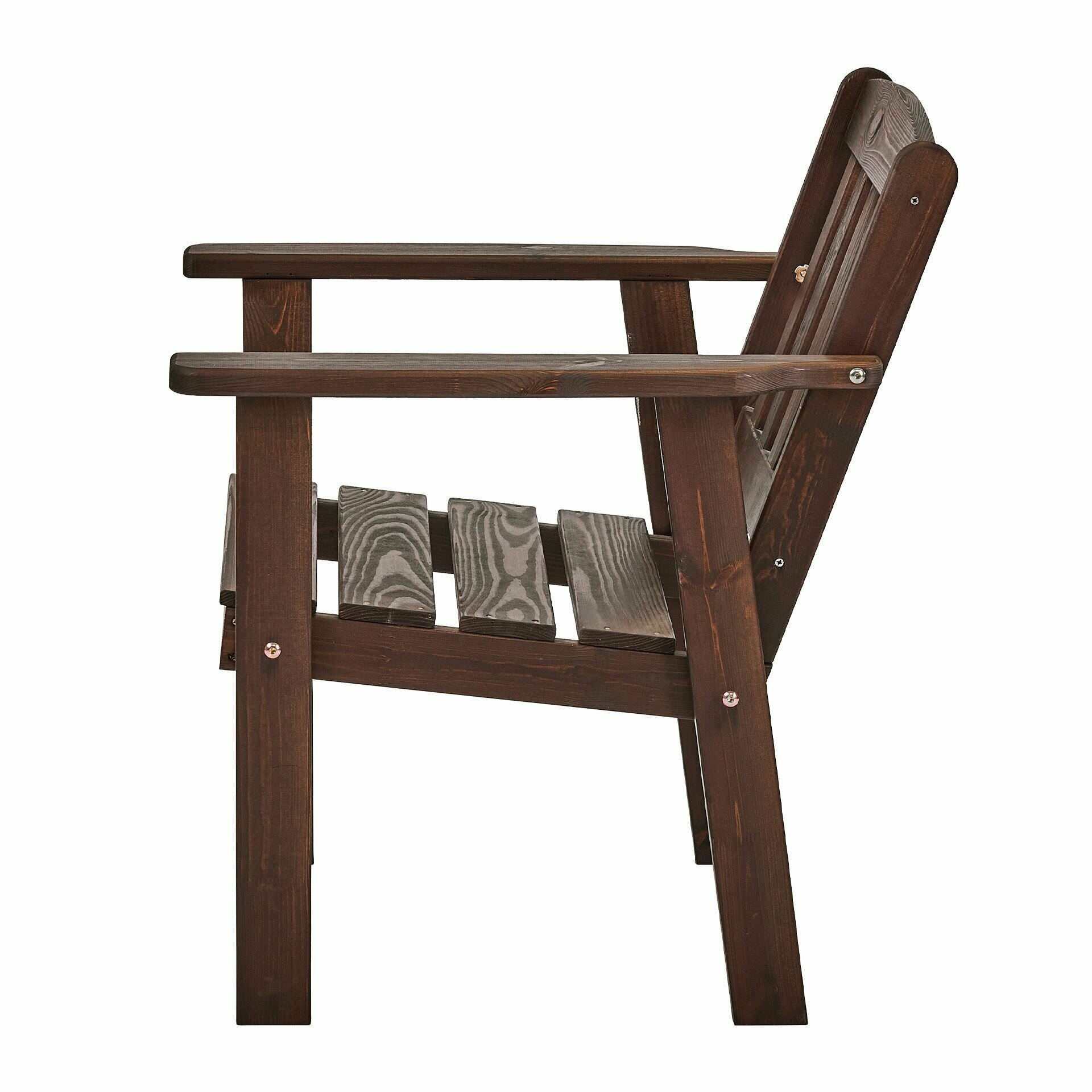 Кресло СОЛО,сосна окрашенная палисандр InterLink - фото №9