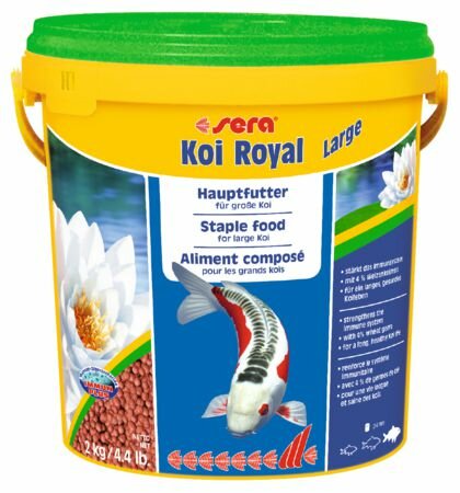 Sera Корм основной Sera KOI ROYAL ST large для кои свыше 25 см, гранулы 10 л