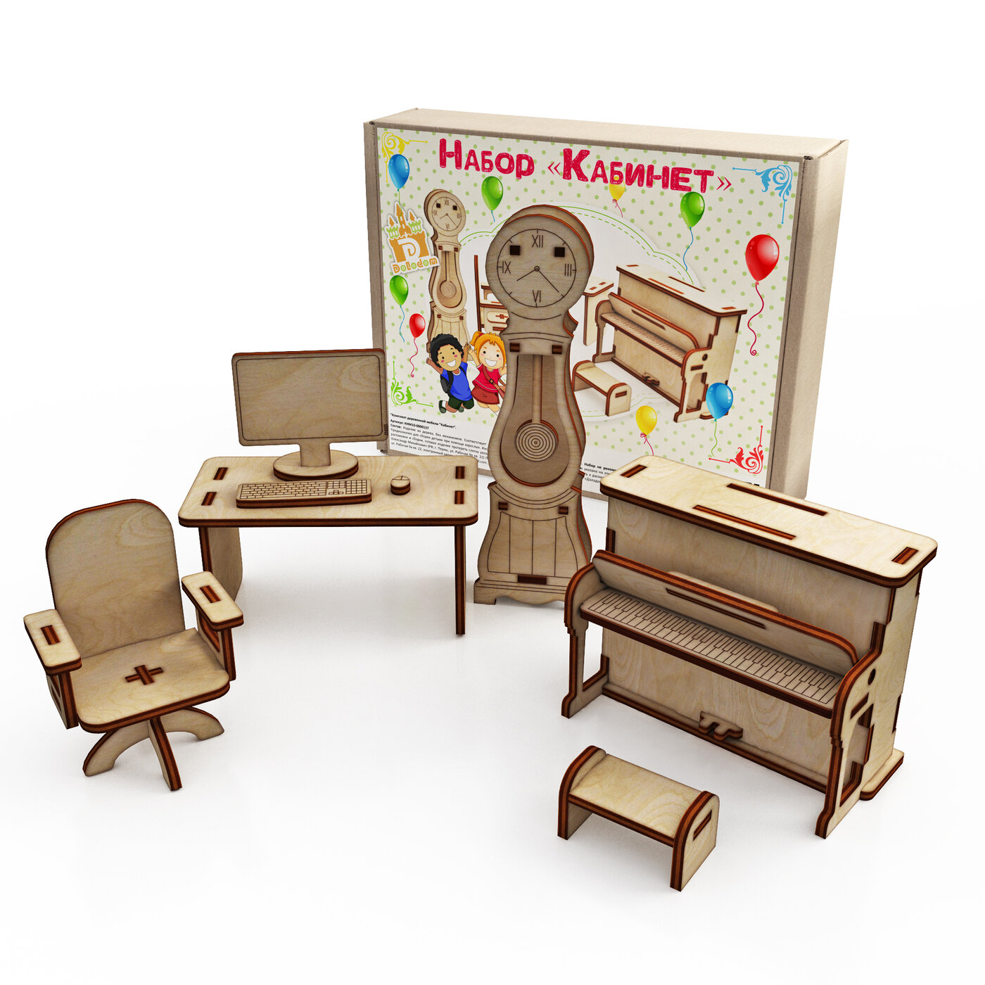 фото Набор Dolodom "Кабинет"