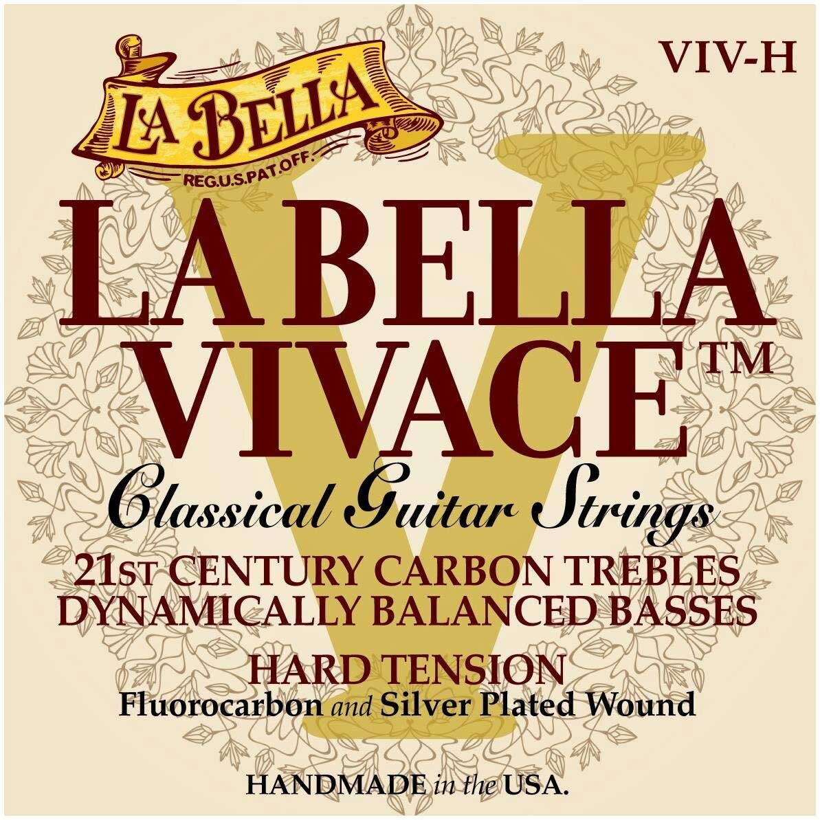 Струны для классической гитары LA BELLA VIV-H