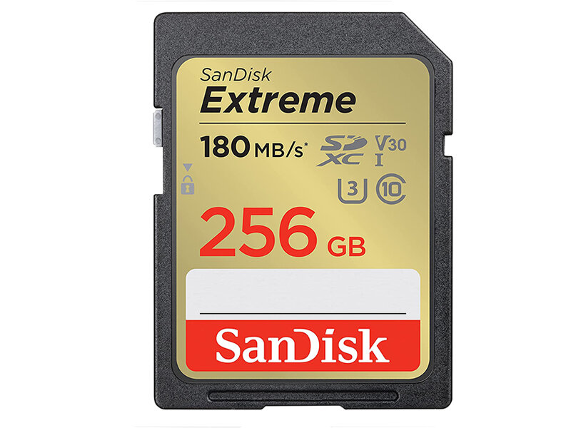 Карта памяти SanDisk Extreme SDXC Class 10 UHS Class 3 V30 170MB/s