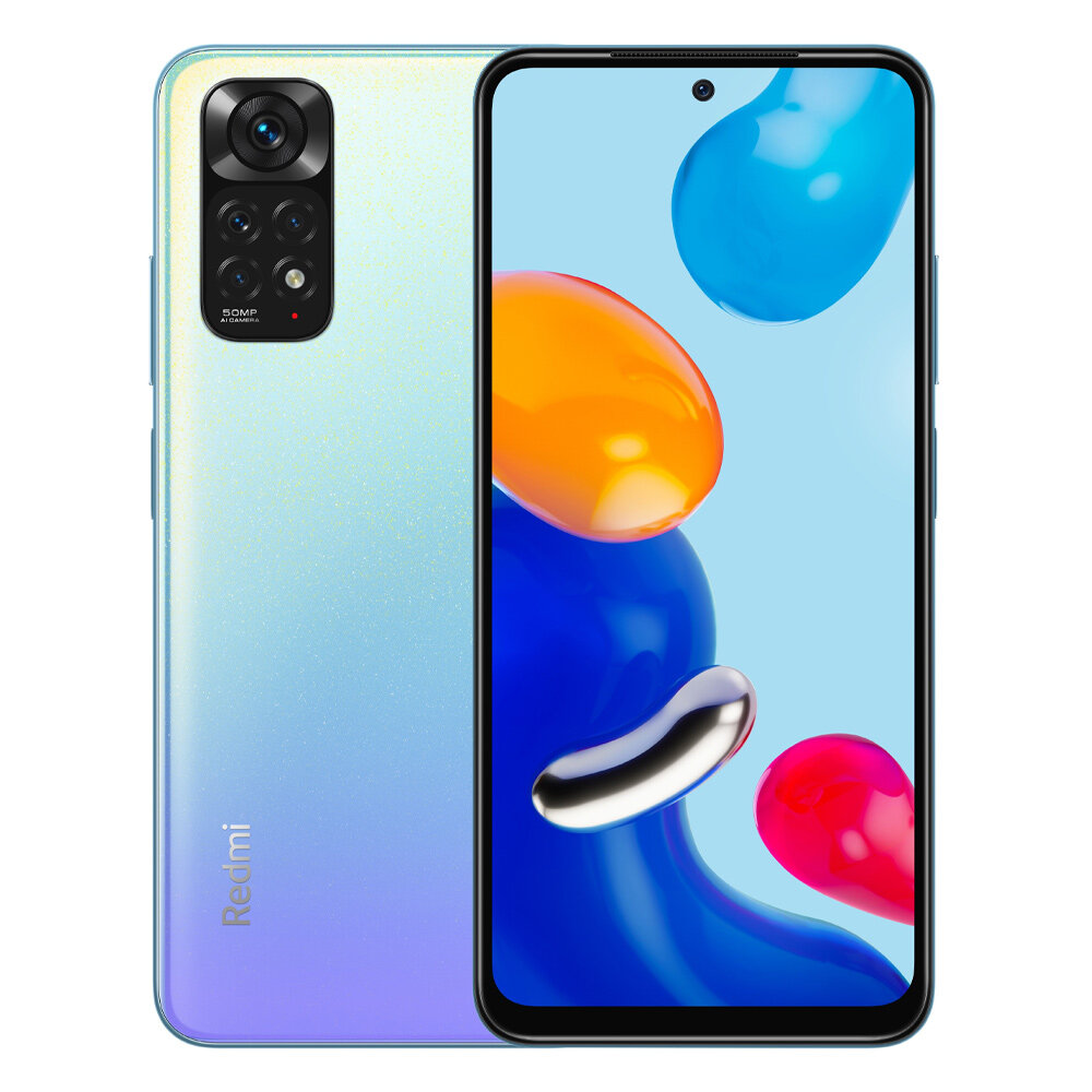 Xiaomi Redmi Note 11 4/128Gb NFC Голубой Global Version