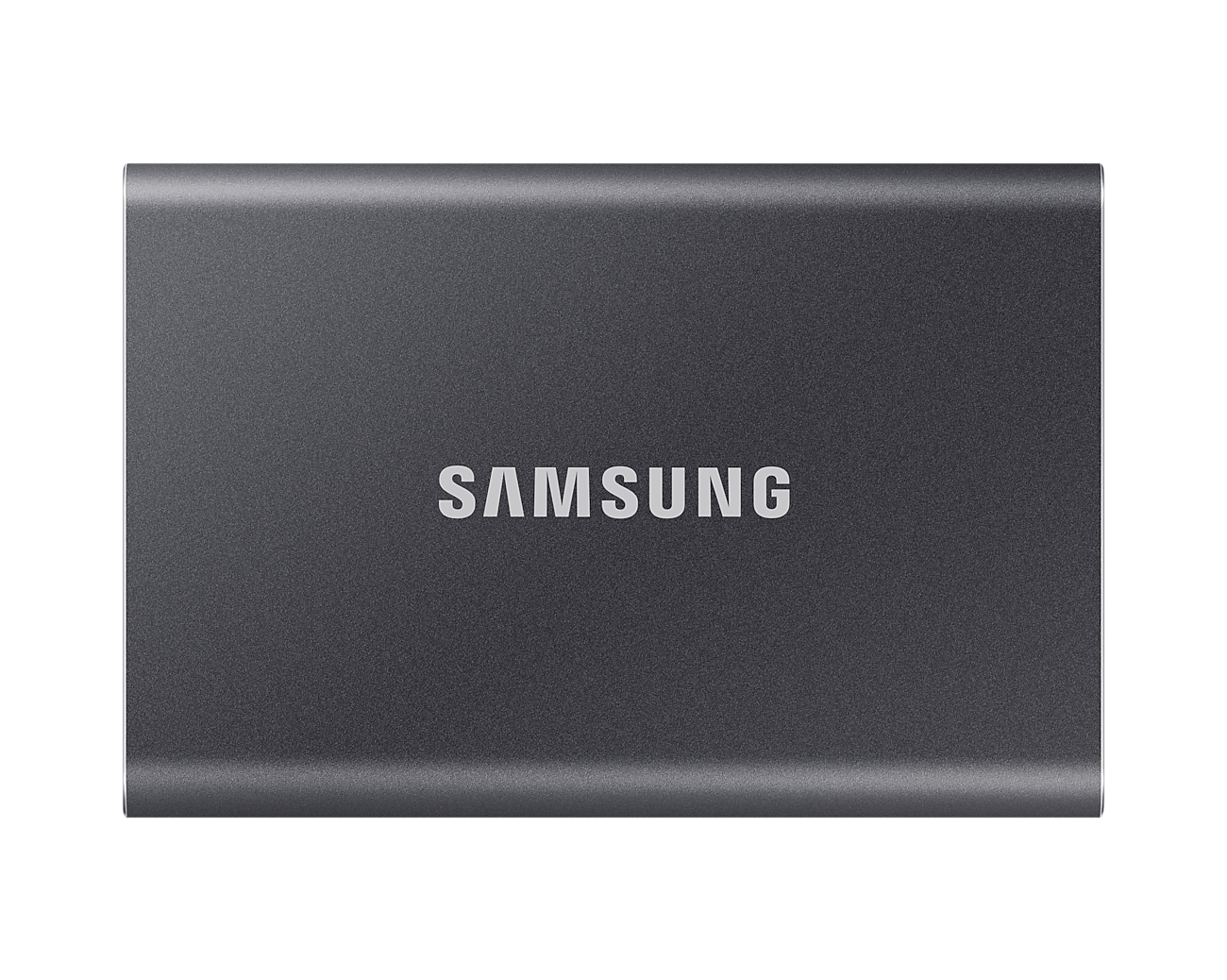 2 ТБ Внешний портативный твердотельный SSD накопитель Samsung T7 (MU-PC2T0T/WW) USB 3.2 Gen2, серый