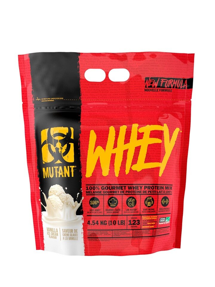 Mutant Протеин Mutant Whey (4.54 кг) ванильное мороженное