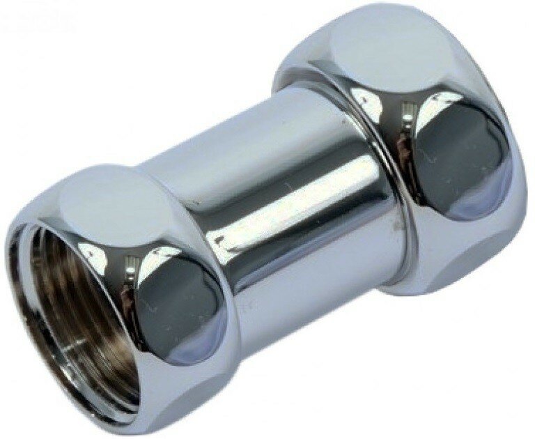 фото Американка для полотенцесушителя прямая 1" / 1/2" вн.-вн.