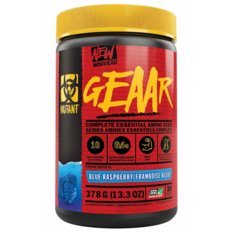 Mutant    Mutant GEAAR 13,3 oz (378 ) Blue Raspberry