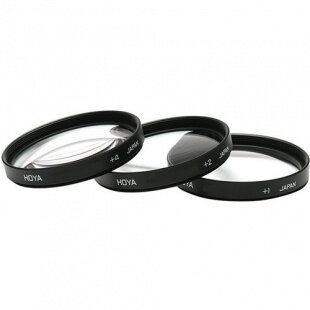 Комплект светофильтров Hoya Close-Up Set2 (+1+2+4) 52mm, макролинза