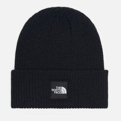 Шапка The North Face Black Box Beanie чёрный , Размер ONE SIZE