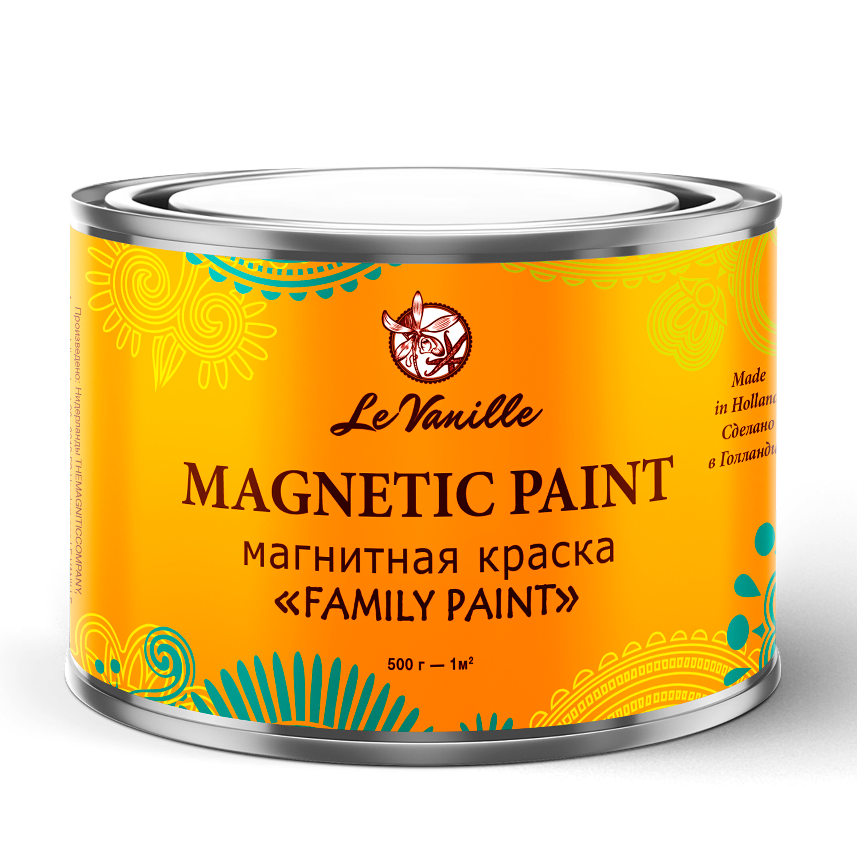 Магнитная Краска FAMILY PAINT 0,5л/1 м2