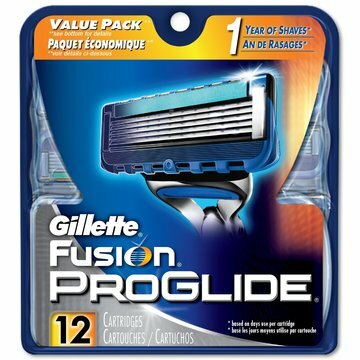 Сменные кассеты Gillette Fusion5 ProGlide 12шт - Procter and Gamble